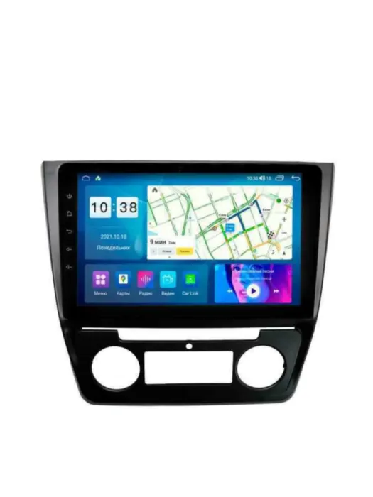 Магнитола для Skoda Yeti 2013-2017 кондиционер Parafar на Андроид 10.0 PF994T2LUX1TRG