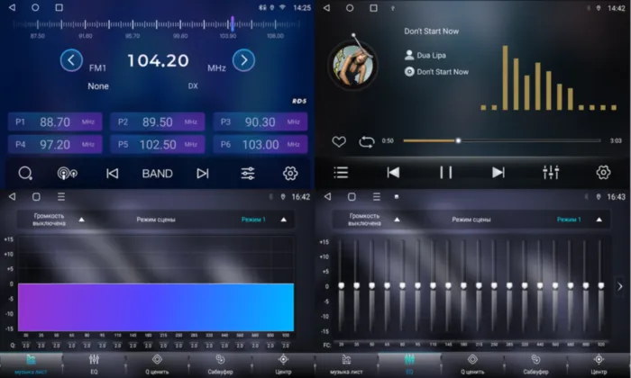 FarCar s400 для Hyundai Tucson на Android (TM3037M черная)