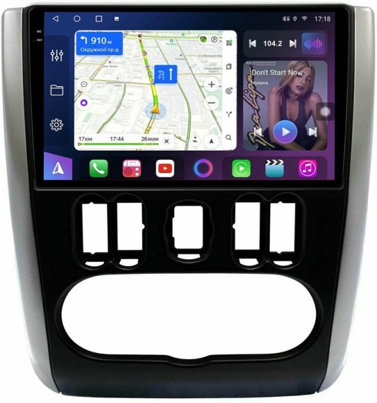 FarCar s400 2K для Nissan Almera на Android (BX3229M 360)