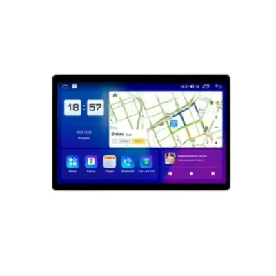 Магнитола для Toyota Highlander 2020+/Kluger 2021+ Parafar (cо встроенным модулем для подключения камер 360) на Андроид 13.0 PF03611u2kAIR360