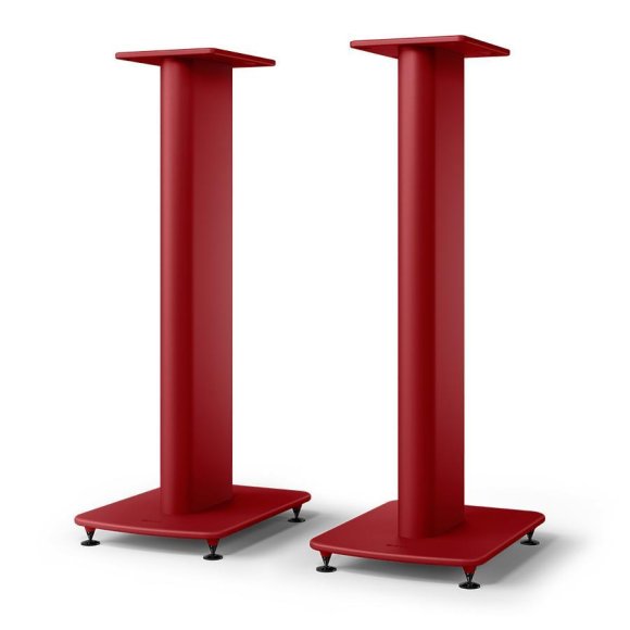 KEF S2 Floor Stand Crimson Red Special Edition