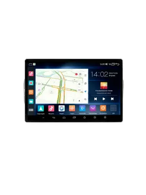 Магнитола для Volkswagen Tiguan 2007-2018 цвет Серебро Parafar на Андроид 13.0 PF488T3LUX213u2kAIR