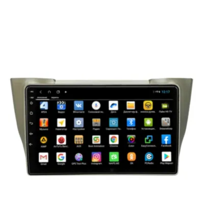 Магнитола для Lexus RX300 2003-2009 Parafar (cо встроенным модулем для подключения камер 360) на Андроид 13 PF300-10XHD360