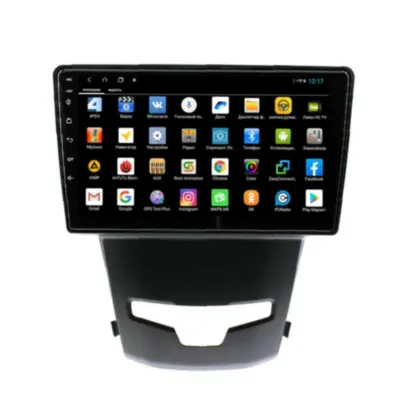 Магнитола для SsangYong Actyon 2013+ Parafar (cо встроенным модулем для подключения камер 360) на Андроид 13 PF355XHD360