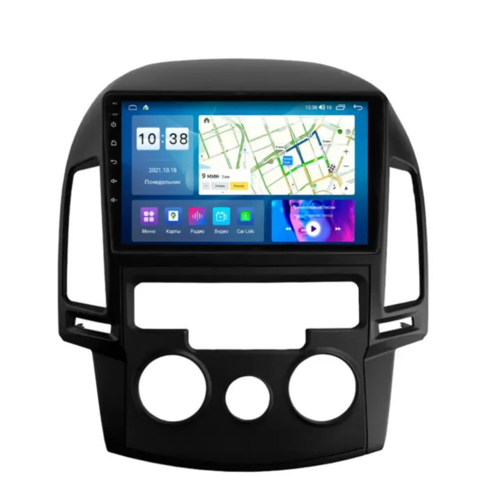 Магнитола для Hyundai i30 2008 - 2011 климат Parafar на Андроид 11.0 PF258T2LUX1Lite