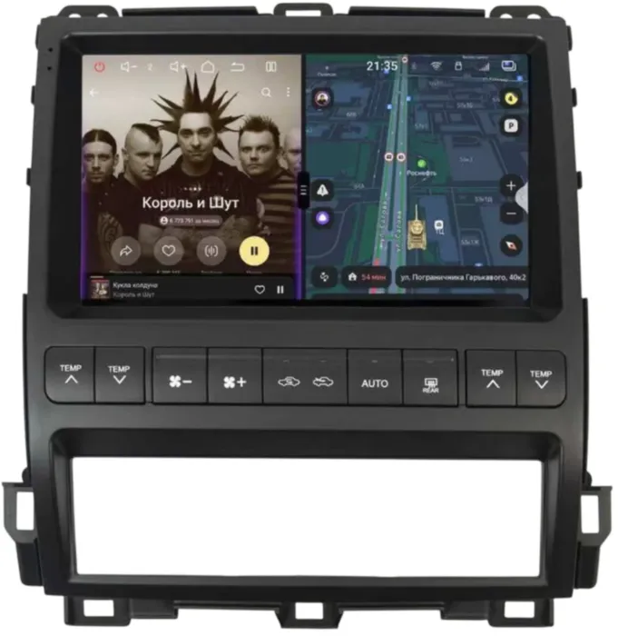 RedPower 85282BOXPRO для Toyota Land Cruiser Prado 120 (01.2002-12.2009) с штатной навигацией