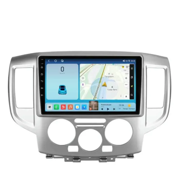 Магнитола для Nissan NV200 2009-2017 Parafar на Андроид 14.0 PF442LUX1THD