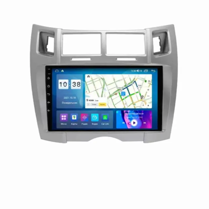Магнитола для Toyota Yaris, Vitz, Platz 2005-2010 Parafar на Андроид 13.0 PF585LUX1MHD