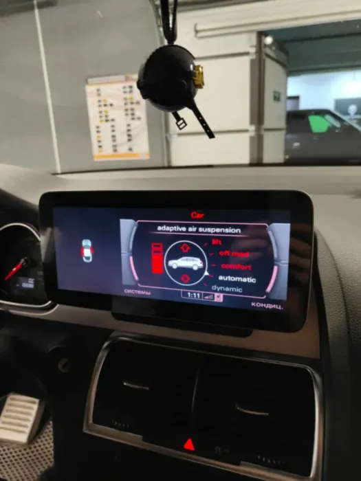 Магнитола для Audi Q7 2005-2009 2G экран 10.25" 1920*720 Parafar на Андроид 11.0 PF7949-2G