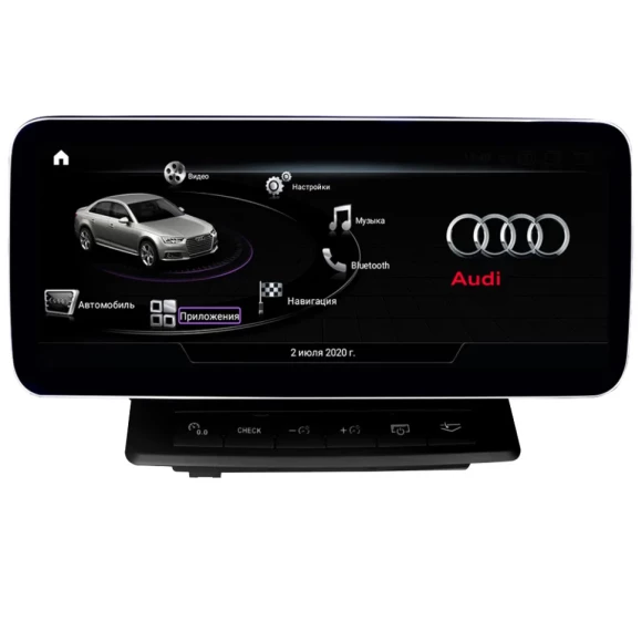 Магнитола для Audi Q7 2005-2009 2G экран 10.25" 1920*720 Parafar на Андроид 11.0 PF7949