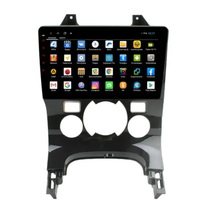 Магнитола для Peugeot 3008 2010+ Manual Ac Parafar на Андроид 13 PF082XHD