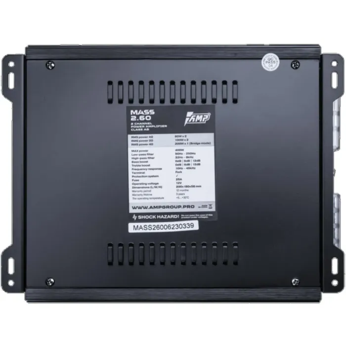 AMP MASS 2.60