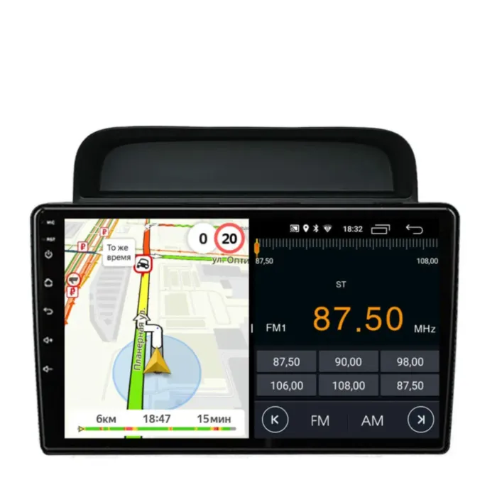 Магнитола для Toyota Land Cruiser 100 хай, 1998+ Parafar на Андроид 13.0 PF449U2K