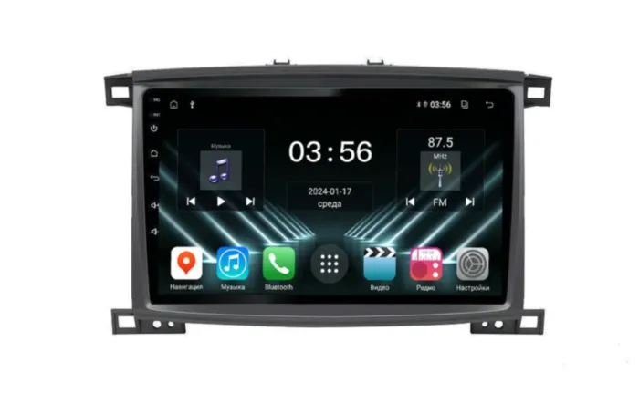 FarCar для Toyota Land Cruiser 100 на Android (DX457/1166M)