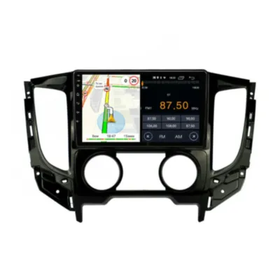 Магнитола для Mitsubishi Triton Manual Ac, Uv Black Parafar на Андроид 14.0 PF168THD-AC