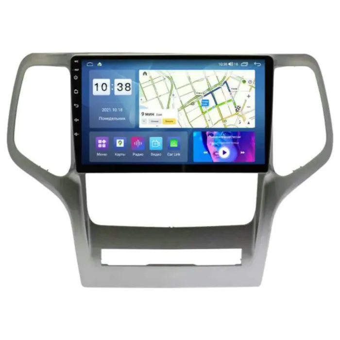 Магнитола для Jeep Grand Cherokee 2008-2012 Parafar на Андроид 10.0 PF088LUX1TRG