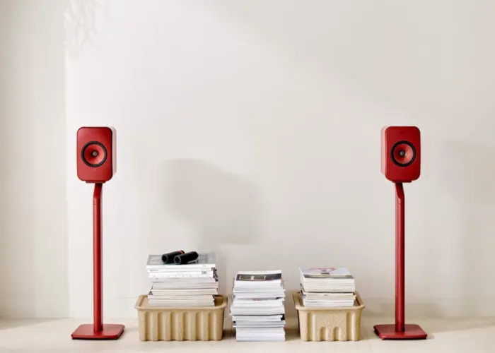 KEF S1 Floor Stand Red