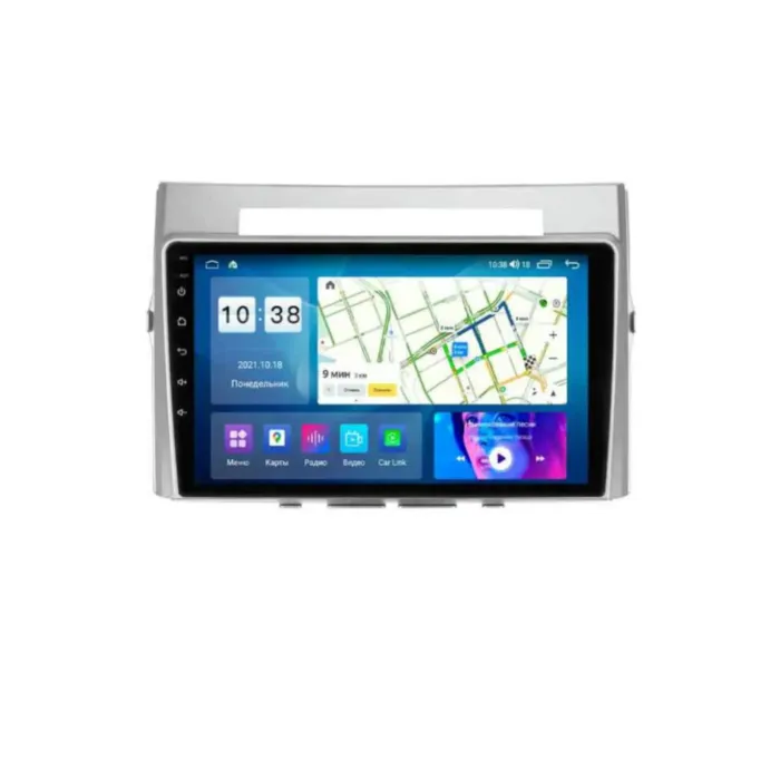 Магнитола для Toyota Verso 2004-2009 Parafar (cо встроенным модулем для подключения камер 360) на Андроид 13 PF482LUX1XHD360