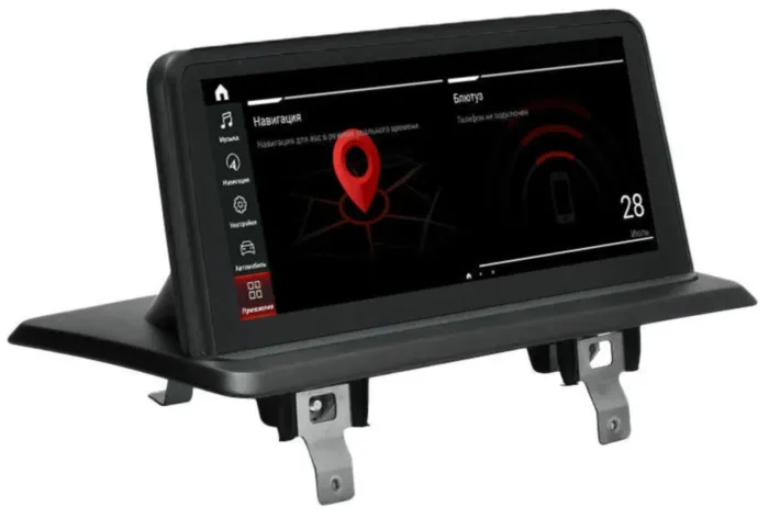 Магнитола BMW Z4 серия кузов E85, E86 2005-2009 Parafar врезается в торпеду экран 10.25 Андроид 11.0 PF6214