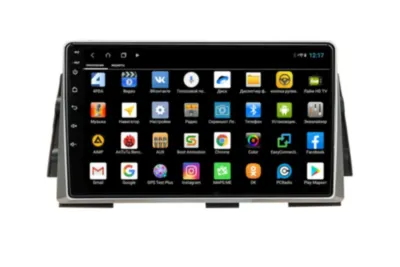 Магнитола для Nissan Juke 2017+ серебристая Parafar на Андроид 10.0 PF790T1Lite