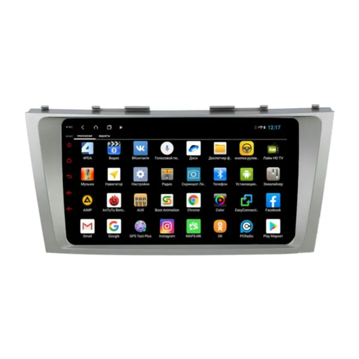 Магнитола для Toyota Camry v40 2006-2011 Parafar (cо встроенным модулем для подключения камер 360) на Андроид 13 PF064-1XHD360