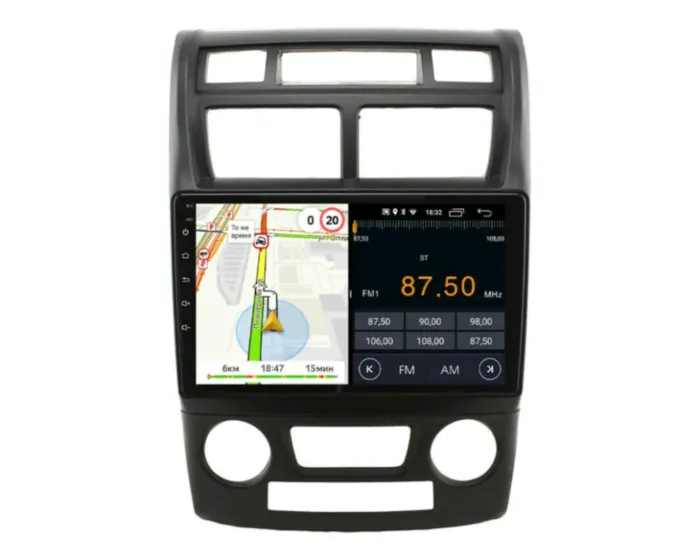 Магнитола для Kia Sportage 2 2007-2010 с климат-контролем Parafar на Андроид 13.0 PF536RNP