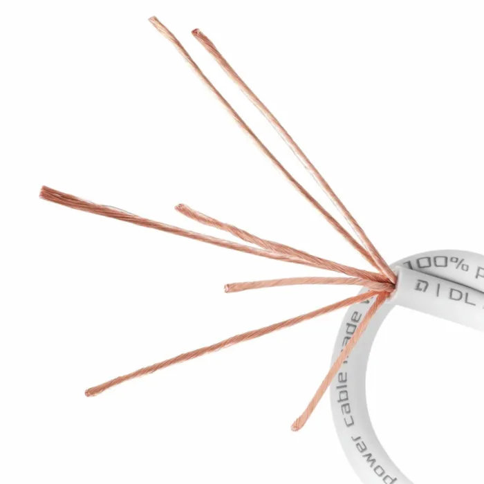 DL Audio Phoenix Sport Power Cable 8 Ga Gray