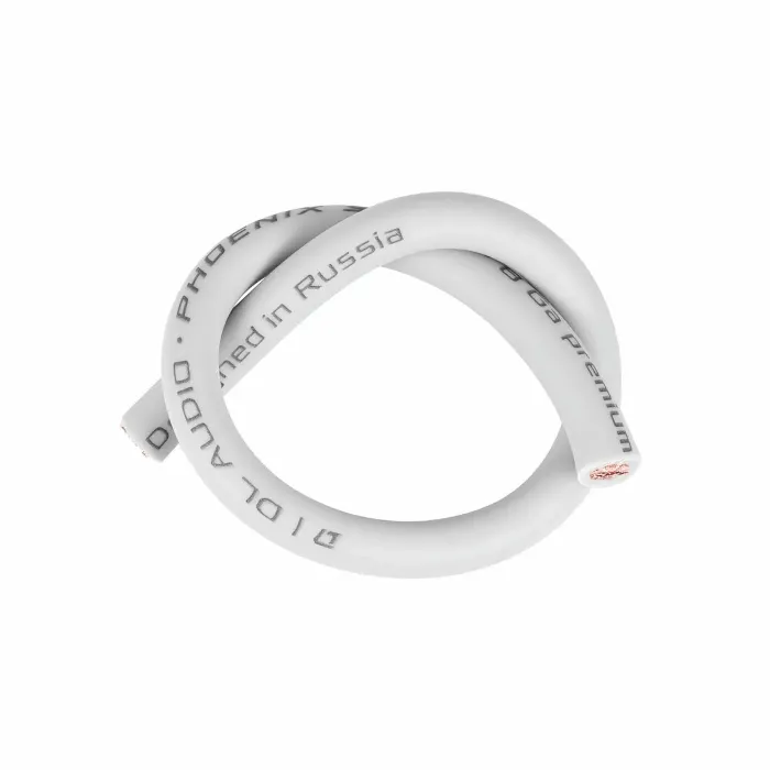 DL Audio Phoenix Sport Power Cable 8 Ga Gray