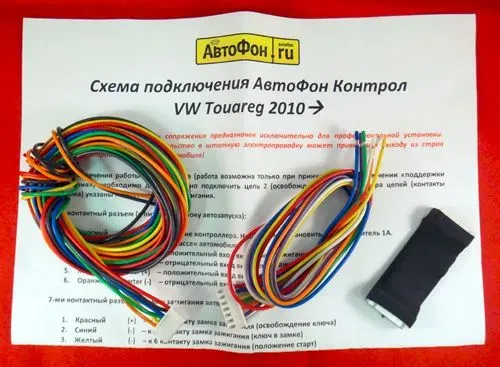 АвтоФон Контроллер Touareg 2010 г.в