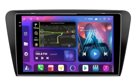 FarCar s400 2K для Skoda Octavia на Android (BX483M)
