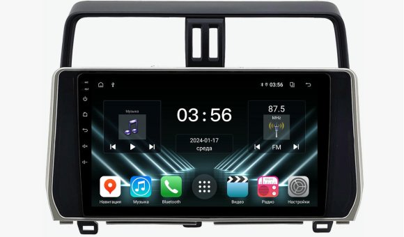 FarCar для Toyota Land Cruiser Prado 150 на Android (DX1053M)