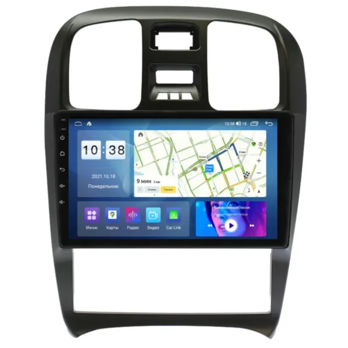 Магнитола для Hyundai Sonata 2004-2008 Parafar на Андроид 12.0 PF308RGu