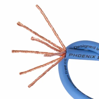 DL Audio Phoenix Sport Power Cable 4 Ga Blue