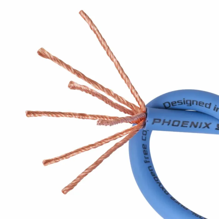 DL Audio Phoenix Sport Power Cable 4 Ga Blue