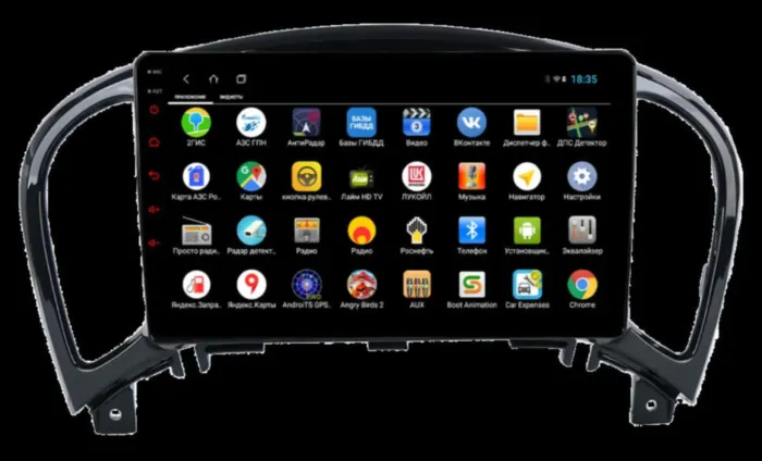 Магнитола для Nissan Juke 2010+ Parafar на Андроид 13 PF789LUX1XHD