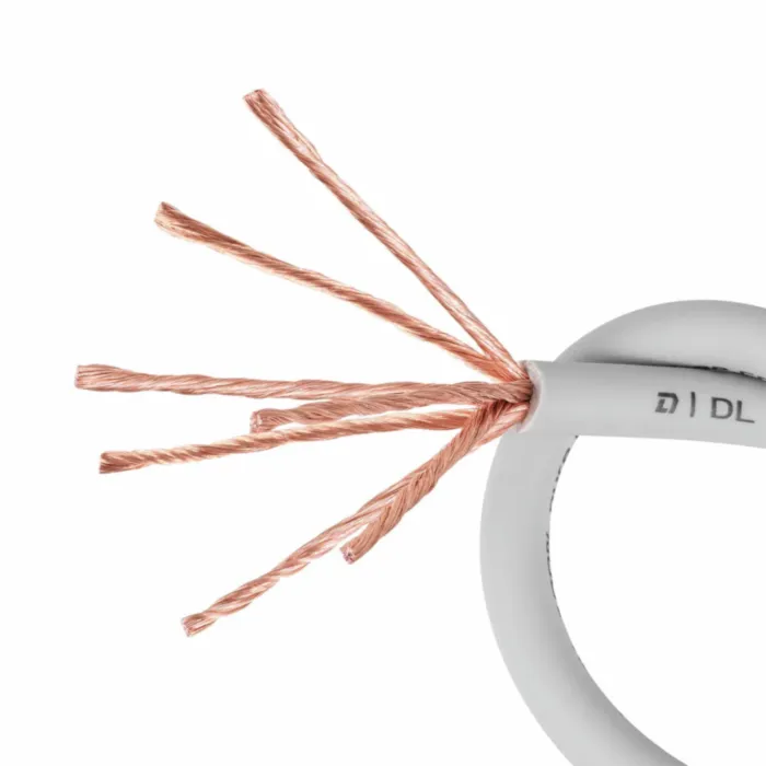 DL Audio Phoenix Sport Power Cable 4 Ga Gray