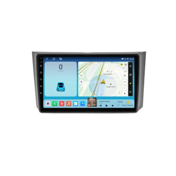 Магнитола для SsangYong Rexton 2007-2012 Parafar на Андроид 14.0 PF591LUX1THD