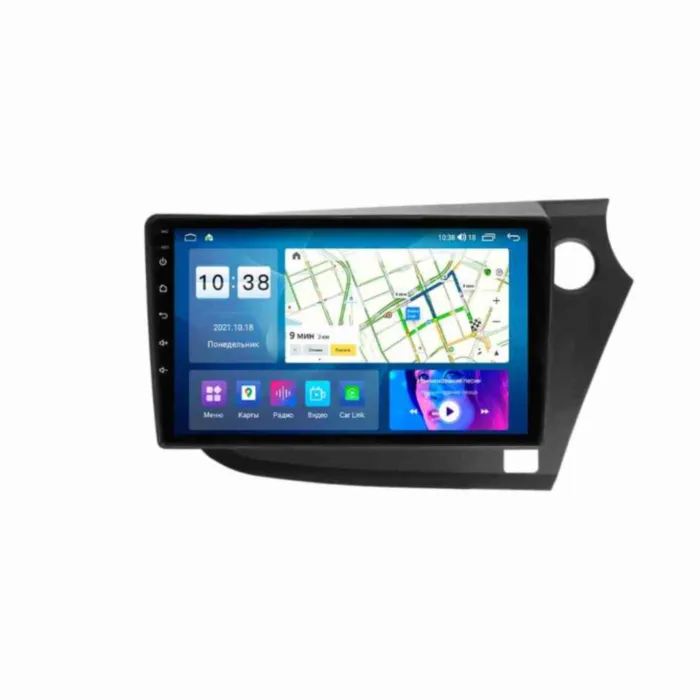 Магнитола для Honda Insight 2009-2014 правый руль Parafar на Андроид 10.0 PF640LUX1Lite