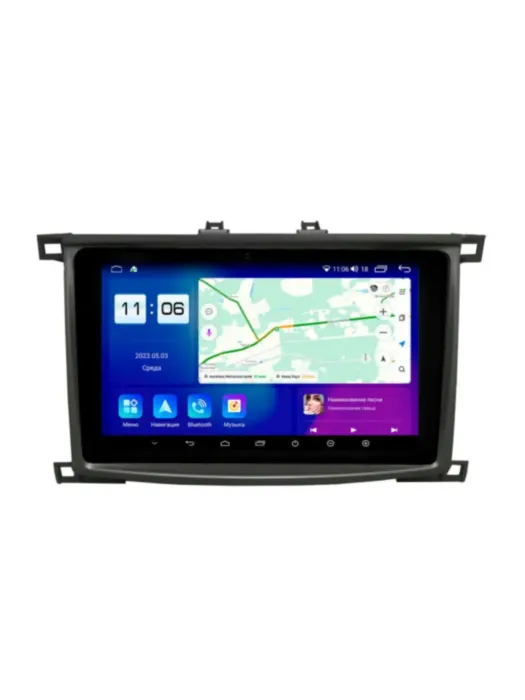 Магнитола для Toyota Land Cruiser 100 2003-2008 Parafar на Андроид 13.0 PF452U2K