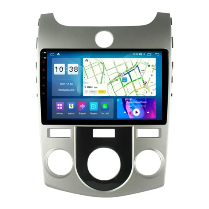 Магнитола для Kia Cerato Forte 2007-2013 с климатом Parafar на Андроид 13.0 PF279T1RNF