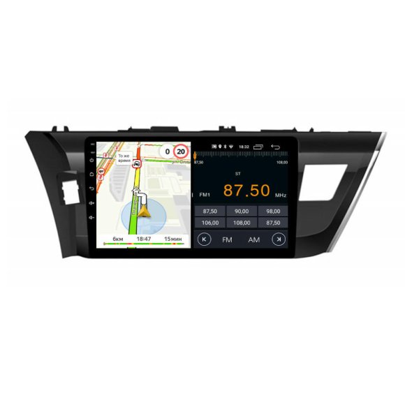 Магнитола для Toyota Corolla 2013-2016 Parafar на Андроид 13.0 PF307RNF