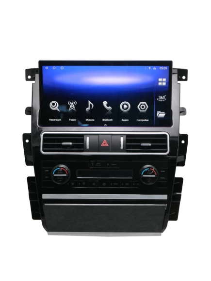 Магнитола для Nissan Patrol 2010-2021 память 6/128 Гб экран 13" Parafar на Андроид 13.0 PF800L13