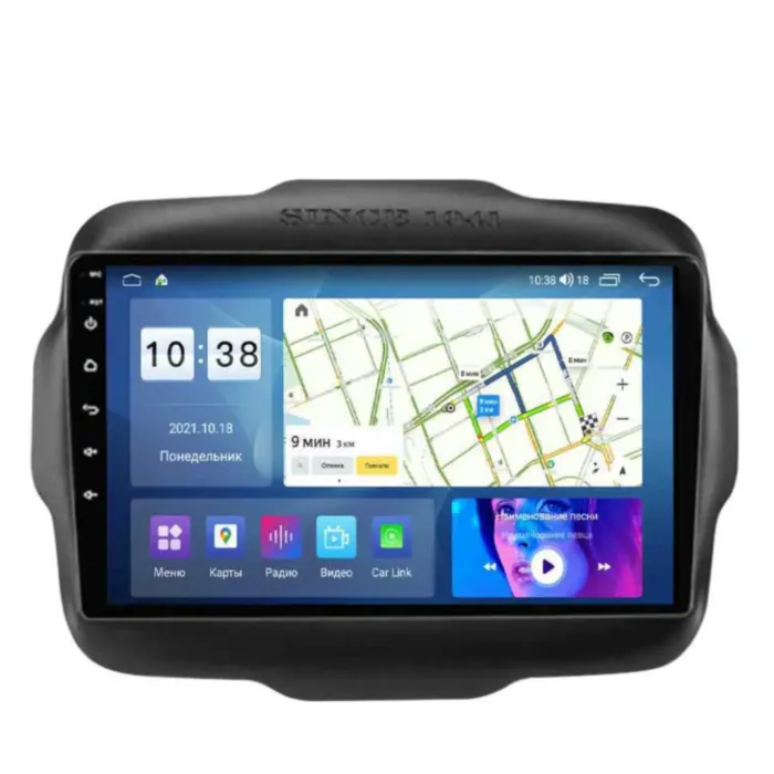 Магнитола для Jeep Renegade 2014+ Parafar на Андроид 14.0 PF089MRG