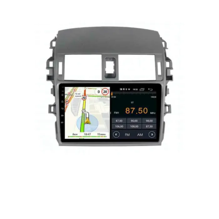 Магнитола для Toyota Corolla 2007-2012 Parafar на Андроид 10.0 PF974LUX1TRG