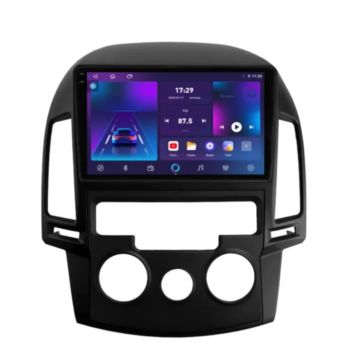 Магнитола для Hyundai i30 2008 - 2011 климат Parafar на Андроид 13.0 PF258T2LUX1RN2K