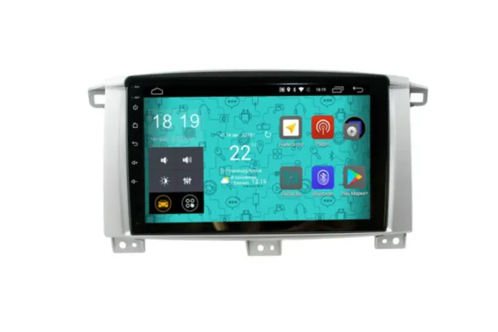 Магнитола для Toyota LC105 1998-2007 Parafar на Андроид 10.0 PF451Lite