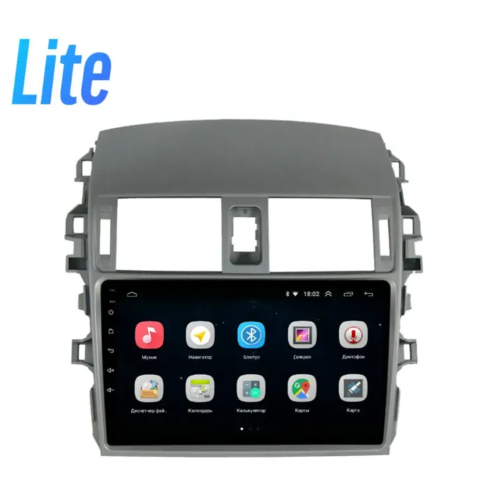 Магнитола для Toyota Corolla 2007-2012 Parafar на Андроид 10.0 PF974LUX1Lite