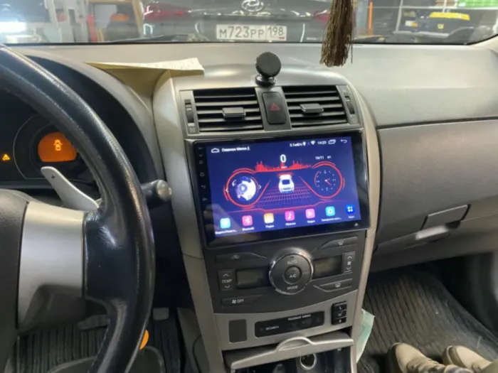 Магнитола для Toyota Corolla 2007-2012 Parafar на Андроид 10.0 PF974LUX1Lite