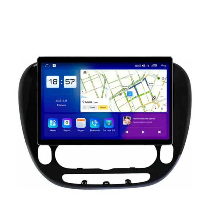 Магнитола для Kia Soul 2013-2019 Parafar на Андроид 13.0 PF526T1LUX111u2kAIR