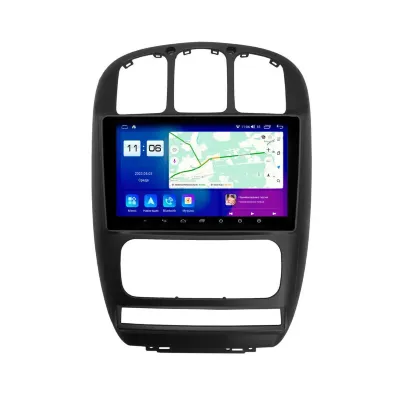 Магнитола универсальная для Chrysler/Dodge Pacifica / Caravan 2006-2012 Parafar (cо встроенным модулем для подключения камер 360) на Андроид 13.0 PF673LUX2U2K360